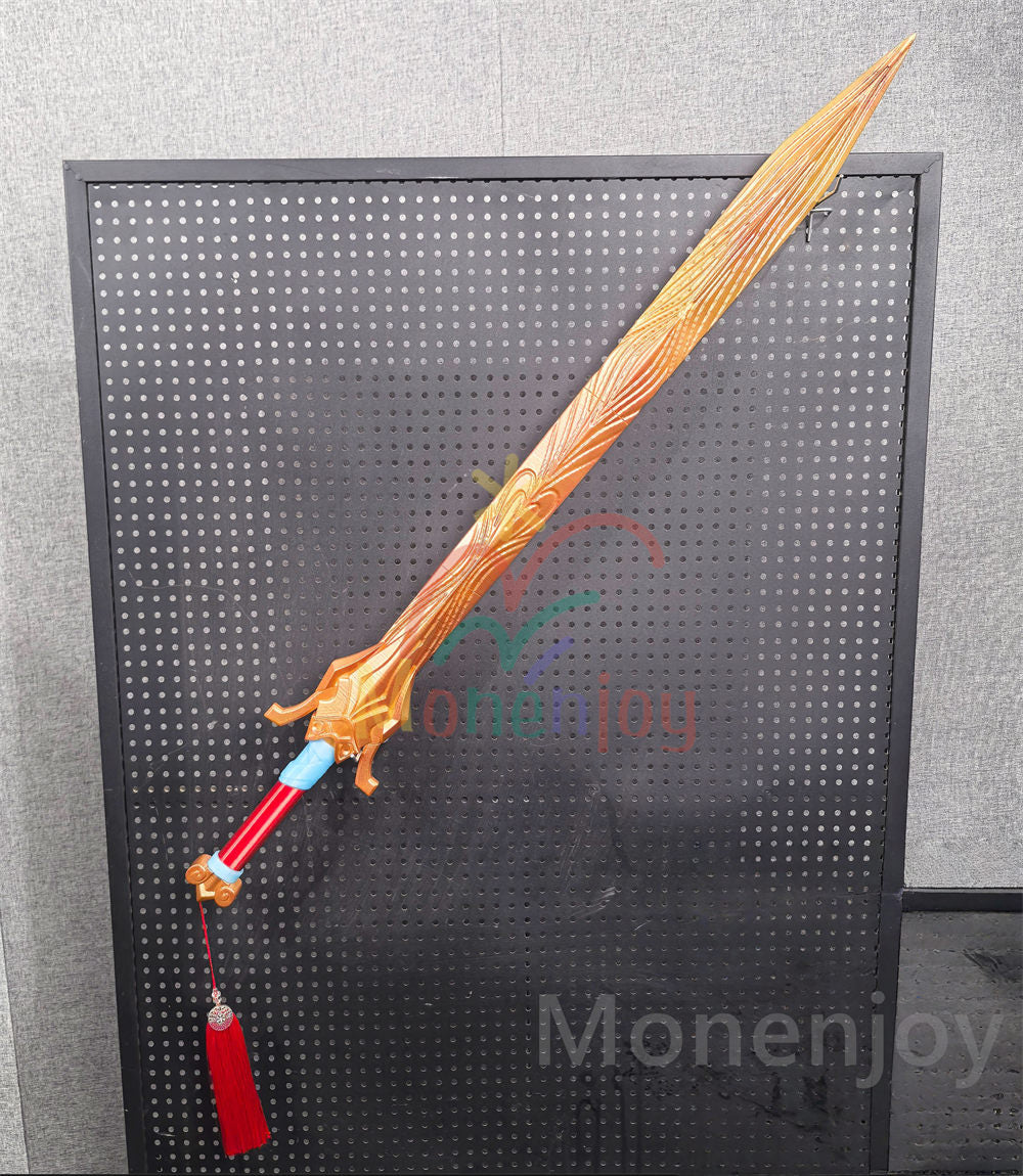 Monenjoy　アークナイツ 音律聯覚2026 司霆レイズ コスプレ道具　角　剣モデル　Leizi the Thunderbringer　イベント舞台対応 MONENJOY