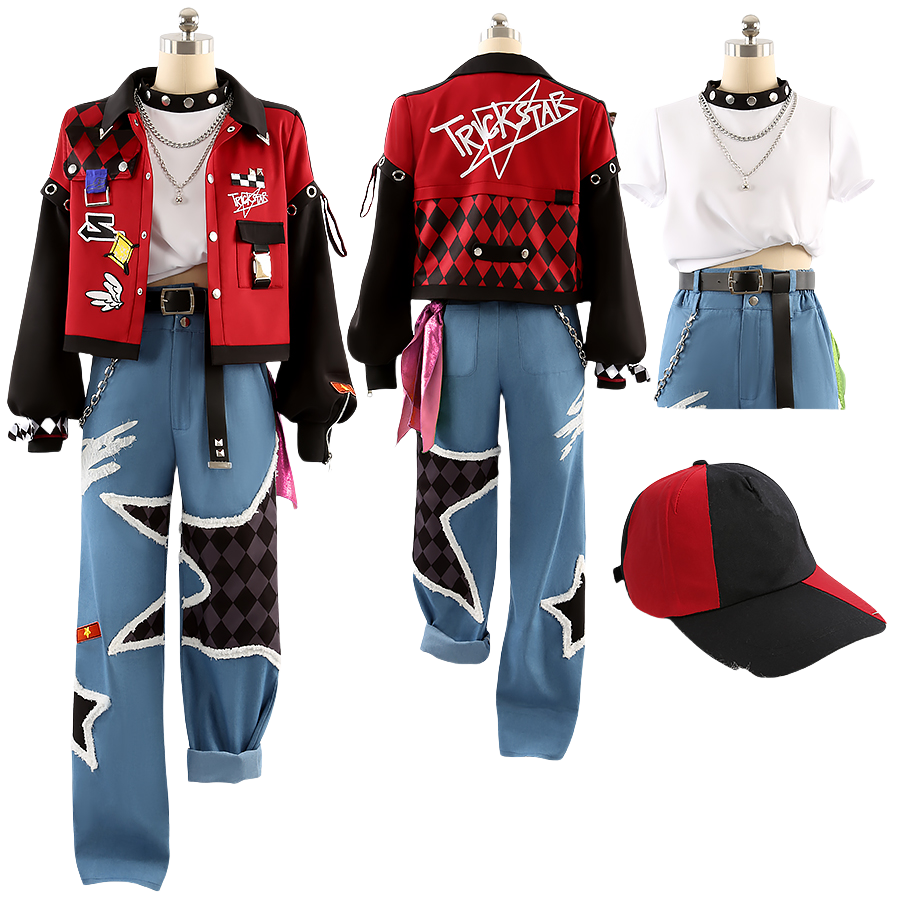 「受注製品」Monenjoy　あんさんぶるスターズ　Trickstar　氷鷹北斗 明星スバル 遊木真 衣更真緒　コスプレ衣装　礼服　舞台服 - Monenjoy
