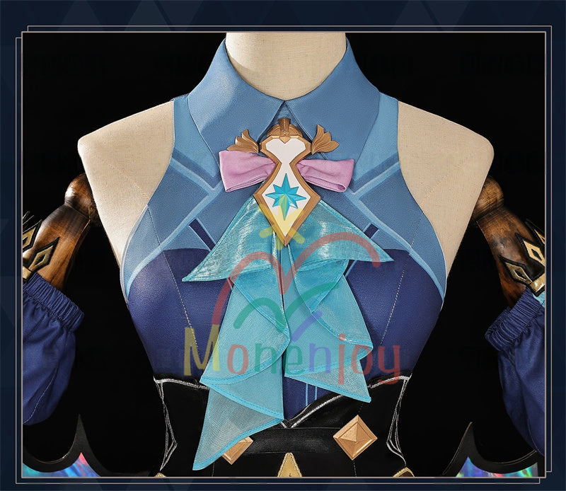 Monenjoy　崩壊スターレイル　ケリュドラ　コスプレ衣装　王冠＋翼付　イベント　ドレス　Cerydra　オクヘイマ　おもちゃ　