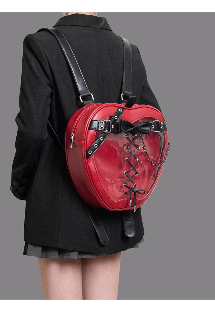 Monenjoy　痛バッグ　アニメ　地雷系　パンク　渋谷　原宿ファション　コスプレ　2次元　萌えグッズ　バックパック/リュック 可愛い　デザイン　装備品　アクセサリー - Monenjoy