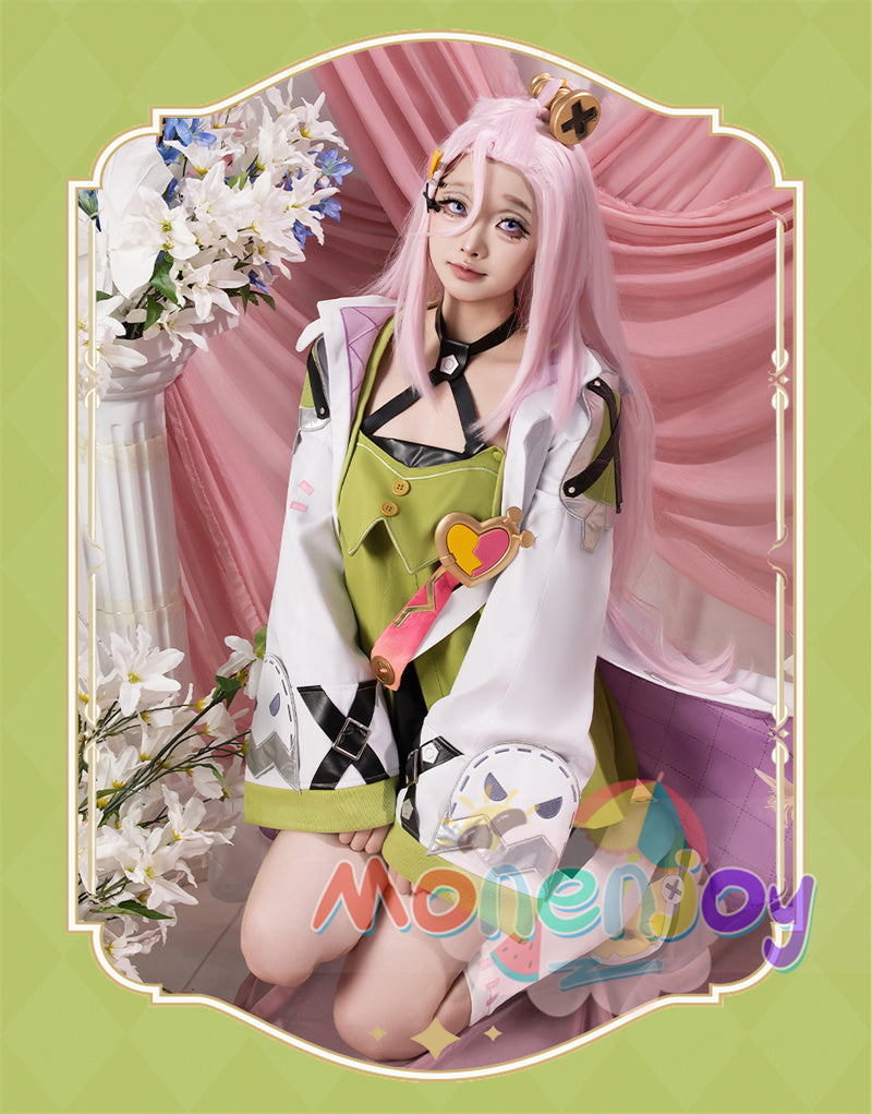 Monenjoy　原神　アイノ　コスプレ衣装　3d樹脂製パーツ　1：1レプリカ　Aino Genshin ナド・クライ編 　水元素　月の輪 コスチューム