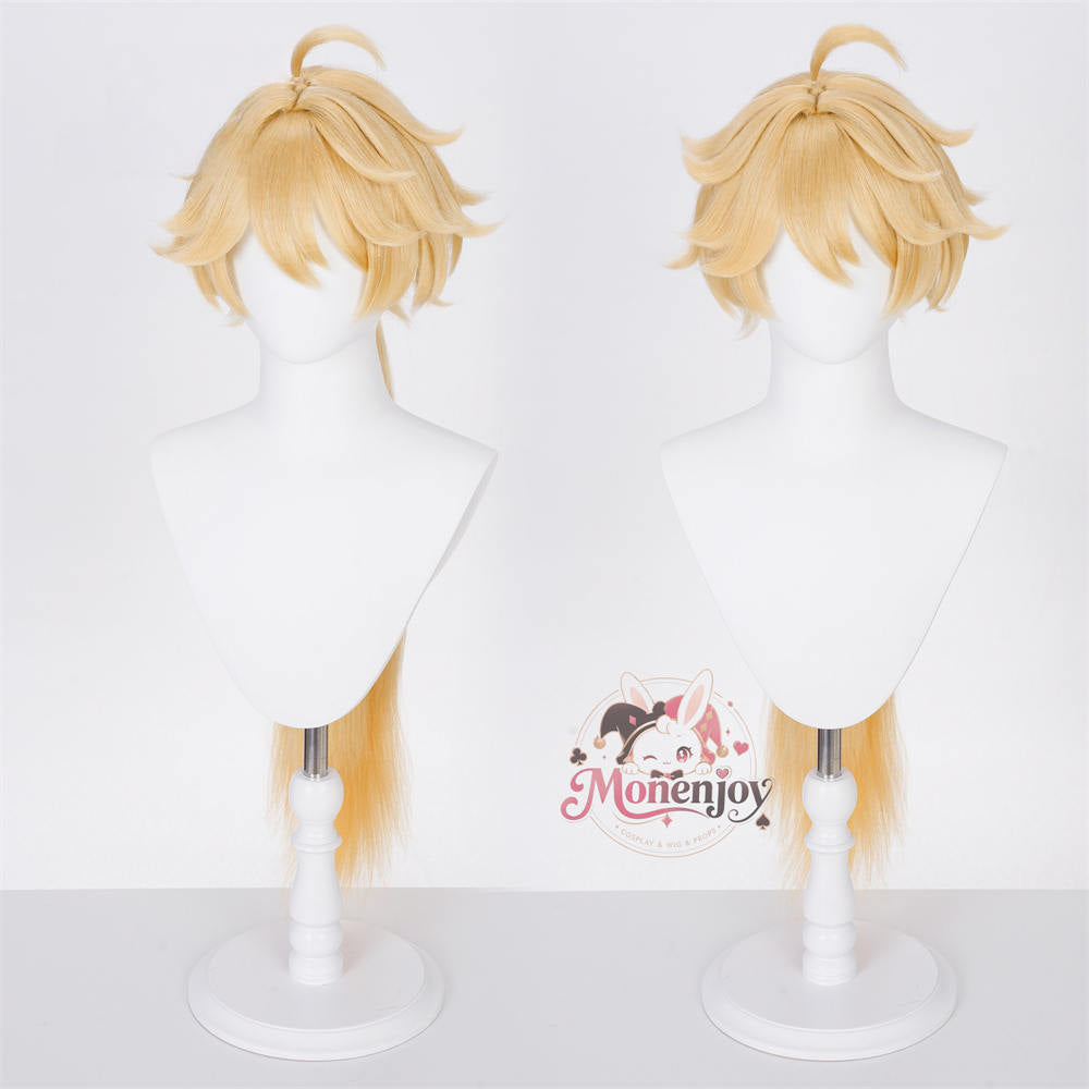 Monenjoy 原神　空 蛍　新たなる天地　　カツラ　ウィッグ　40cm　88cm　コスプレ道具　耐熱ウィッグ MONENJOY