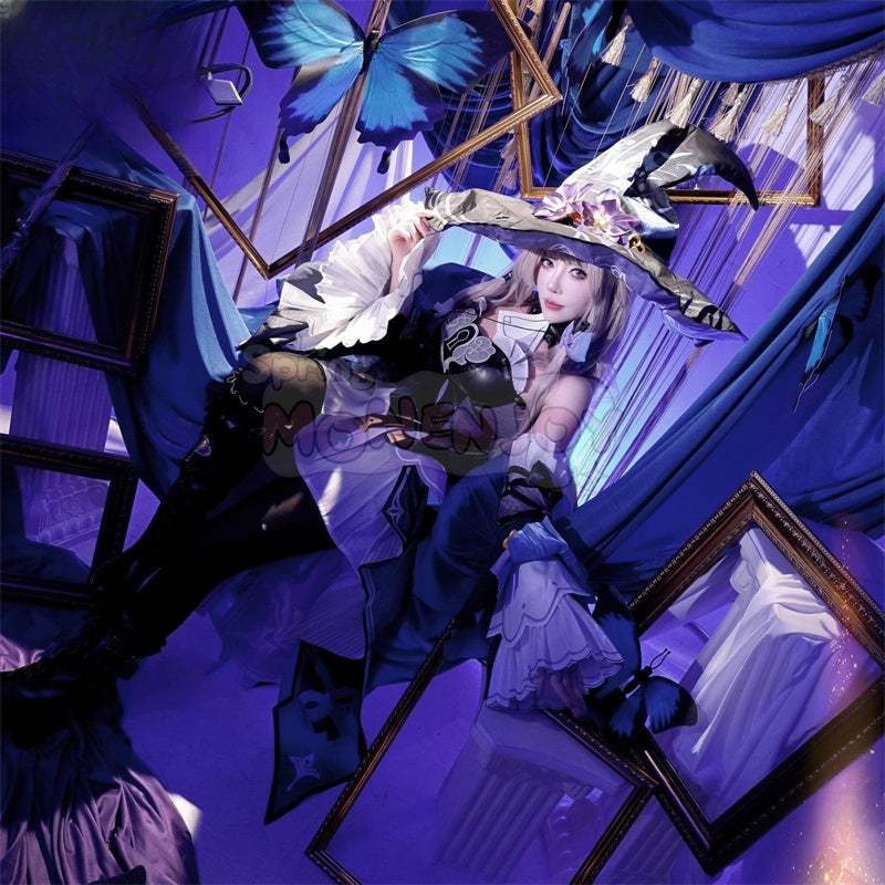 Monenjoy　崩壊スターレイル　マダムヘルタ　コスプレ衣装　礼服　帽子付　GS1374 - Monenjoy