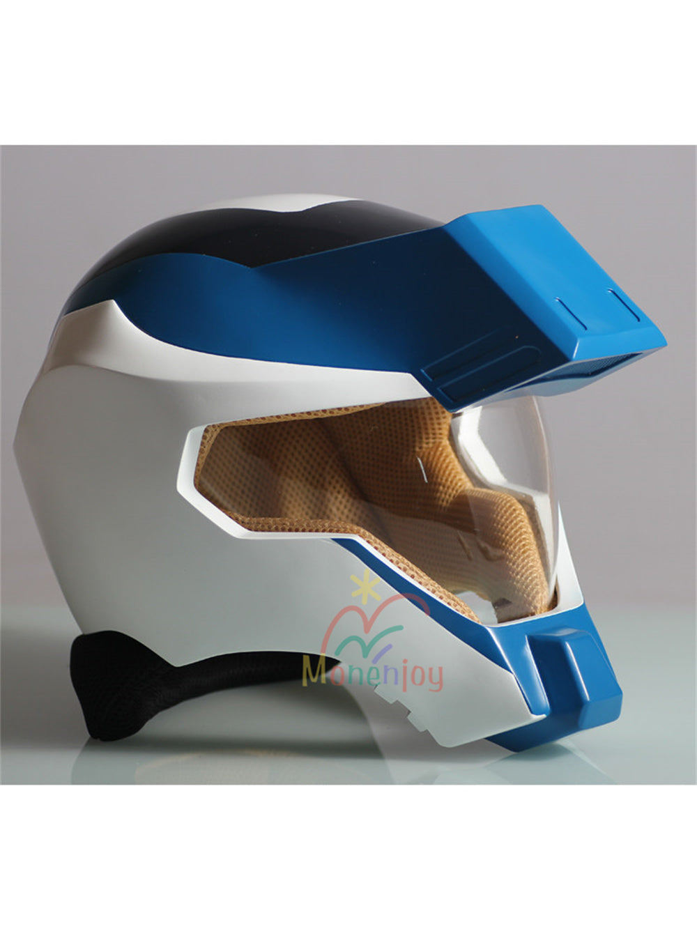 Monenjoy　機動戦士ガンダムSEED　キラ・ヤマト　ヘルメット　Kira Yamato　コスプレ道具　撮影道具　アクセサリー　イベント MONENJOY