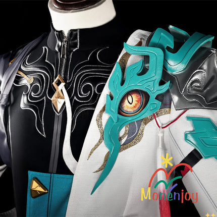 Monenjoy　崩壊スターレイル　丹恒騰荒　コスプレ衣装　龍尻尾付　手甲＋角贈り　とうこう　コスチューム　イベント　