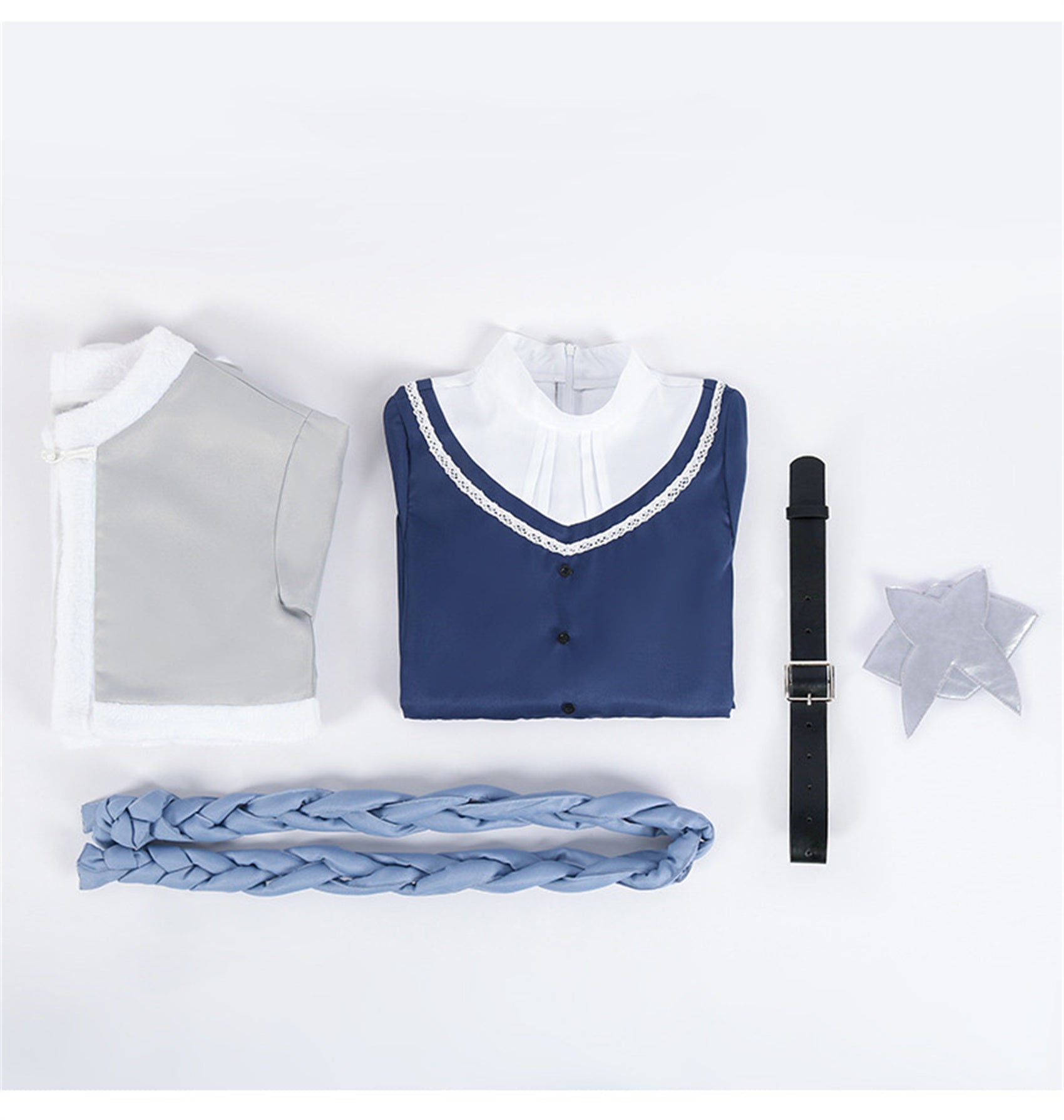 Monenjoy葬送のフリーレン　 魔法使い　フェルン　コスプレ コスチューム　COS　パーティー 舞台衣装　ハロウィン　感謝祭　コスチューム　変装　ハロウィン　舞台衣装　撮影　コスプレ - Monenjoy