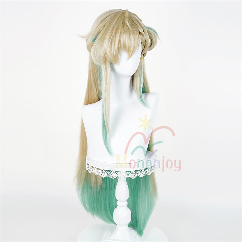 Monenjoy　鳴潮　リンネー　90cm　ウィッグ　コスプレ道具　アクセサリー　カツラ　鬘　クリスマス