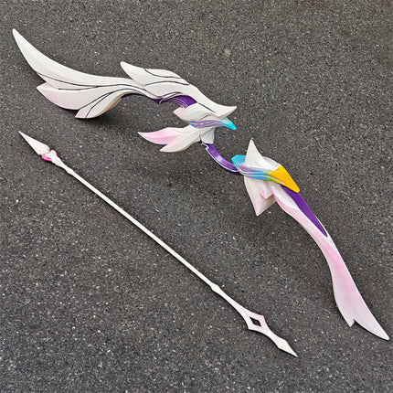 Monenjoy 崩壊スターレイル キュレネ モチーフ武器　弓セット 120cm PU製 コスプレ武器 プロップ  コスプレ道具