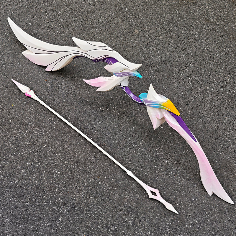 Monenjoy 崩壊スターレイル キュレネ モチーフ武器　弓セット 120cm PU製 コスプレ武器 プロップ  コスプレ道具