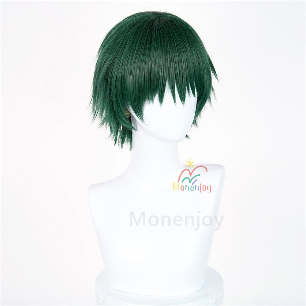 Monenjoy　呪術廻戦　死滅回游　星綺羅羅　ウィッグ　45cm　鬘　ほし きらら　コスプレ道具　自然感　Jujutsu Kaisen　耐熱ウィッグ MONENJOY