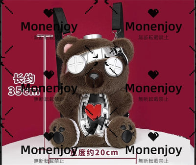 Monenjoy　ゼンレスゾーンゼロ ゼンゼロ　カリン　クマの鞄　カリン・ウィクス　コスプレ道具｜ゼンゼロ/ZZZ - Monenjoy