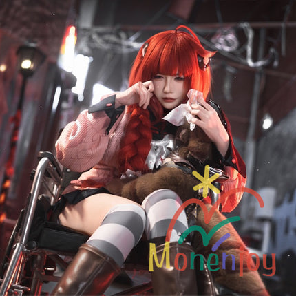 Monenjoy Zenless Zone Zero Ukinami Yuzuha Cosplay Costume Kaidanya Sailor Uniform with Bag + Hair Accessory Set Ukinami Yuzuha Mini Skirt Tanuki Tail Kamachi Added Event Toy Tanuki Plush Toy Can Be Added Separately
