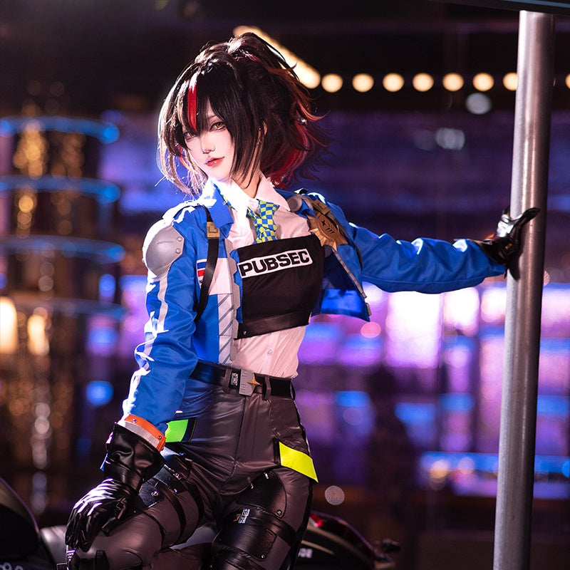 「限定在庫・完売終了」Monenjoy　ゼンレスゾーンゼロ 朱鳶 コスプレ衣装　班長 Zhu Yuan 特務捜査班　コスチューム　イベント　仮装