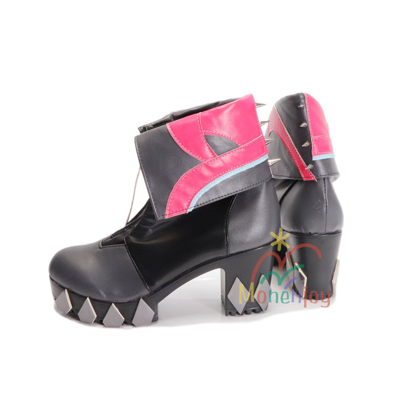 Monenjoy アークナイツ エンドフィールド イヴォンヌ ブーツ コスプレシューズ  レプリカ シューズ