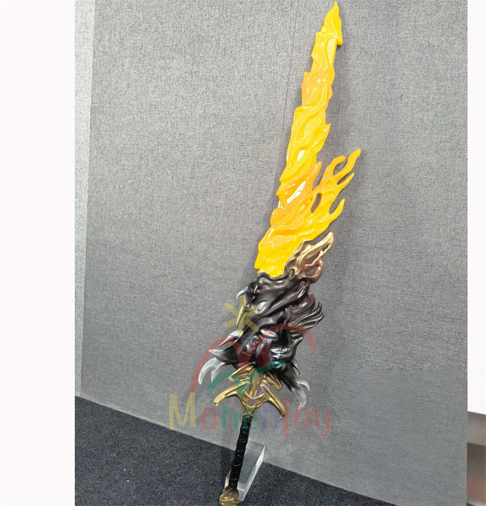Monenjoy　アークナイツ　チョンユエ　剣モデル　140cm　止戈　PLA＋PVC材質　コスプレ道具　重岳　武器モデル　レプリカ　 MONENJOY