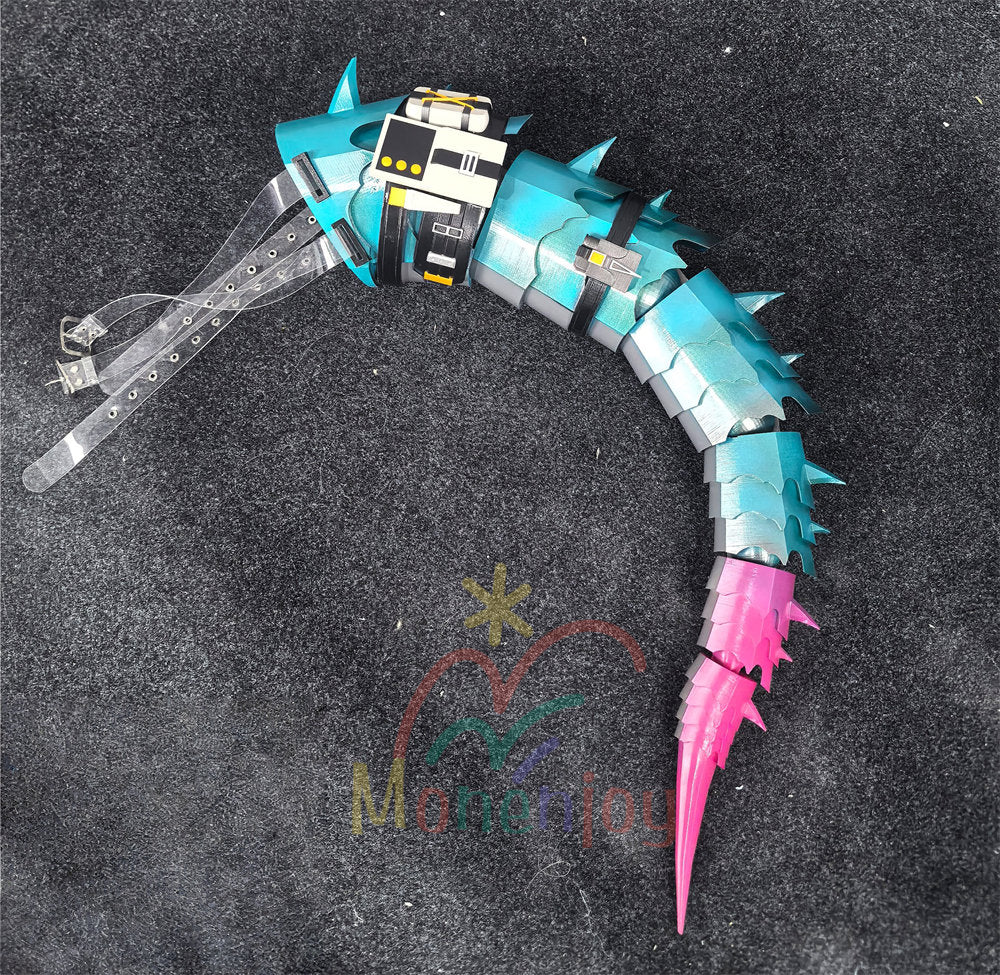 Monenjoy エンドフィールド イヴォンヌ　コスプレ道具　尻尾　可動式 アークナイツ　モチーフ武器　武器モデル　100cm PLA製 MONENJOY