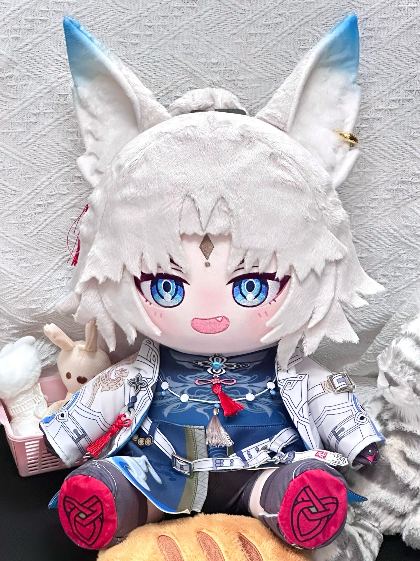 Monenjoy "Haikyu Star Rail" Hishou Body Pillow-Shaped Cotton Doll, 40cm, Gift, Accessories, Dress-Up, Made-to-Order, Handmade in China 