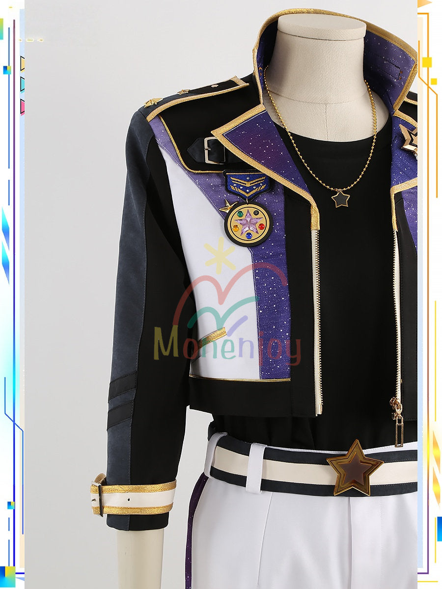 Monenjoy　あんさんぶるスターズ！！風　流星隊の新衣装　守沢千秋／流星レッド　深海奏汰／流星ブルー　南雲鉄虎／流星ブラック　高峯翠／流星グリーン　仙石忍／流星イエロー　隊服　ユニフォーム