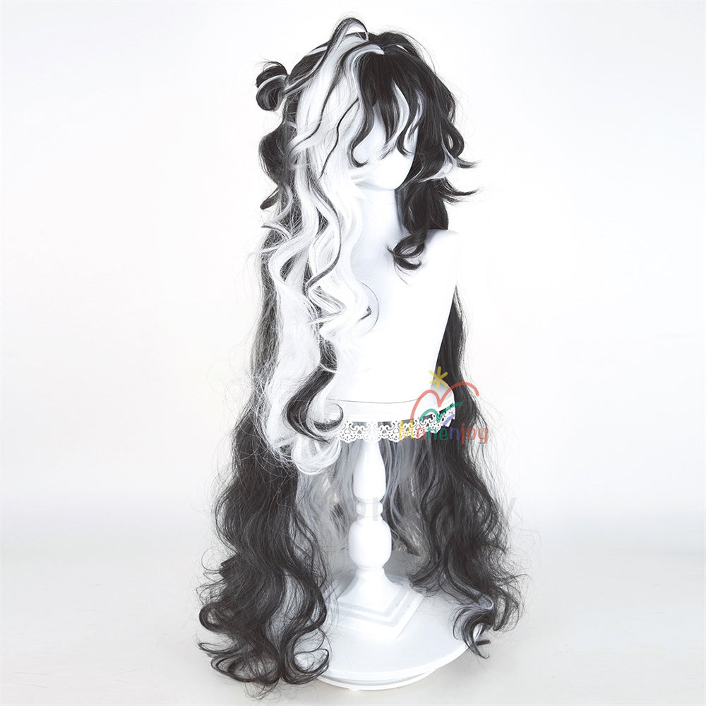 Monenjoy　アークナイツ ウァン　望　ウィッグ　110cm　Wang　カツラ　コスプレ道具　耐熱ウィッグ　自然感　イベント MONENJOY