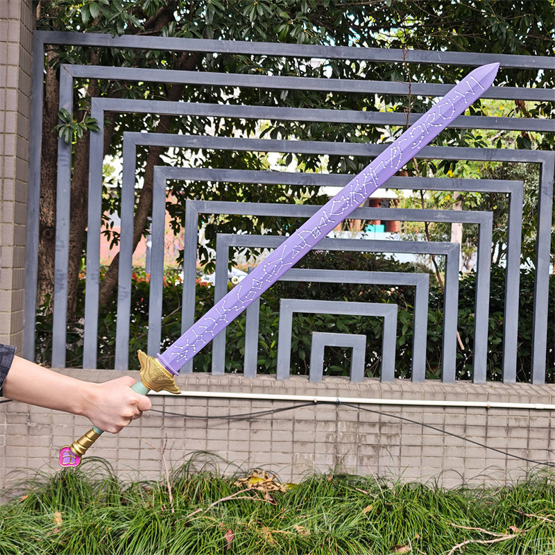 Monenjoy KPOPガールズ! デーモン・ハンターズ ルミ 剣 105cm PU製 コスプレ武器 プロップ