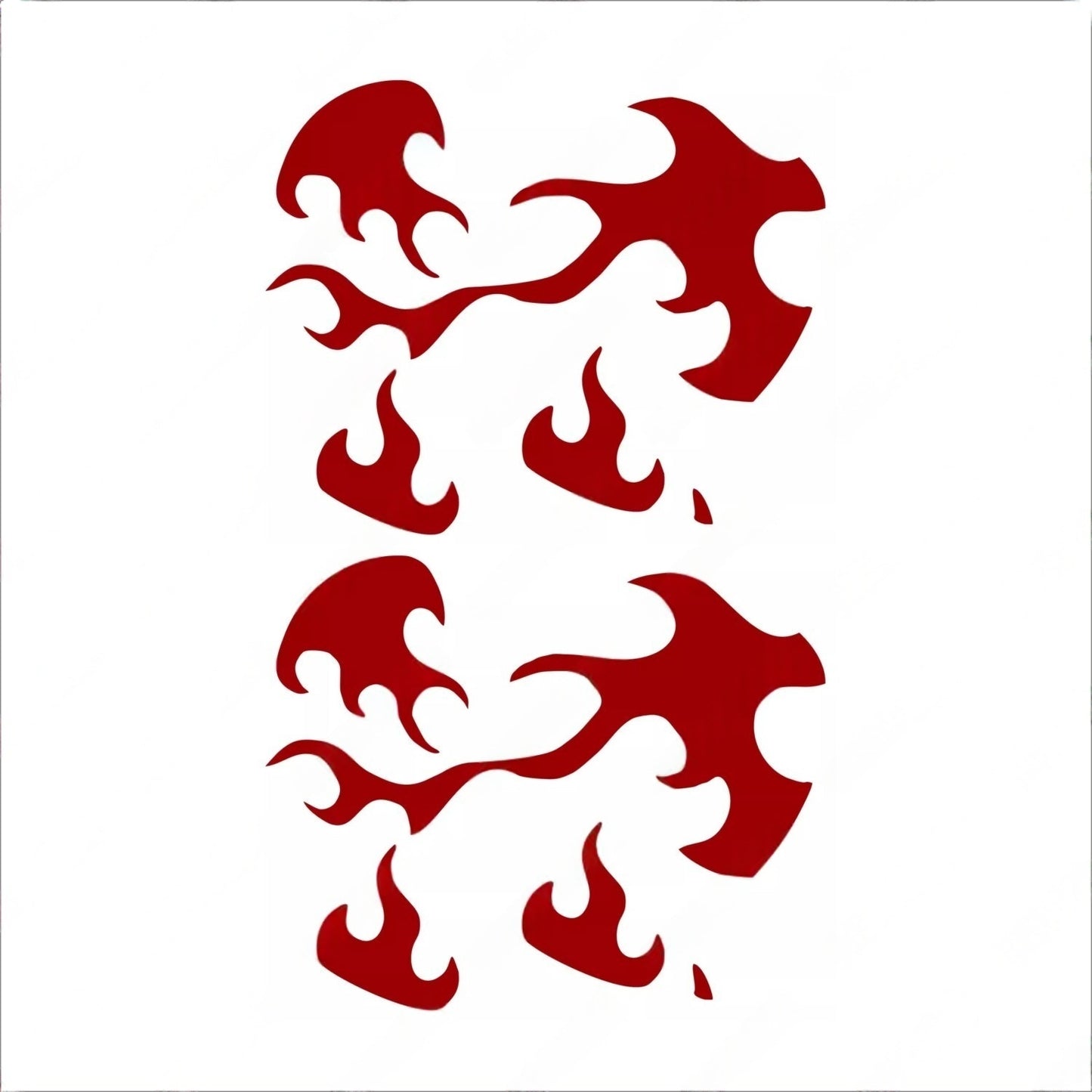 monenjoy Demon Slayer Tanjiro Tattoo Sticker Demon Slayer Demon Cosplay Accessories Flower Scar Sticker Face Demon Swordsman Spider Demon Set Goods Popular Stylish Decoration Fashion Halloween Event Equipment 