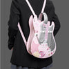 Monenjoy　痛バッグ　 ギター ショルダーバッグ アニメ　地雷系　パンク　渋谷　原宿ファション　コスプレ　2次元　萌えグッズ　バックパック/リュック 可愛い　デザイン　装備品　アクセサリー - Monenjoy