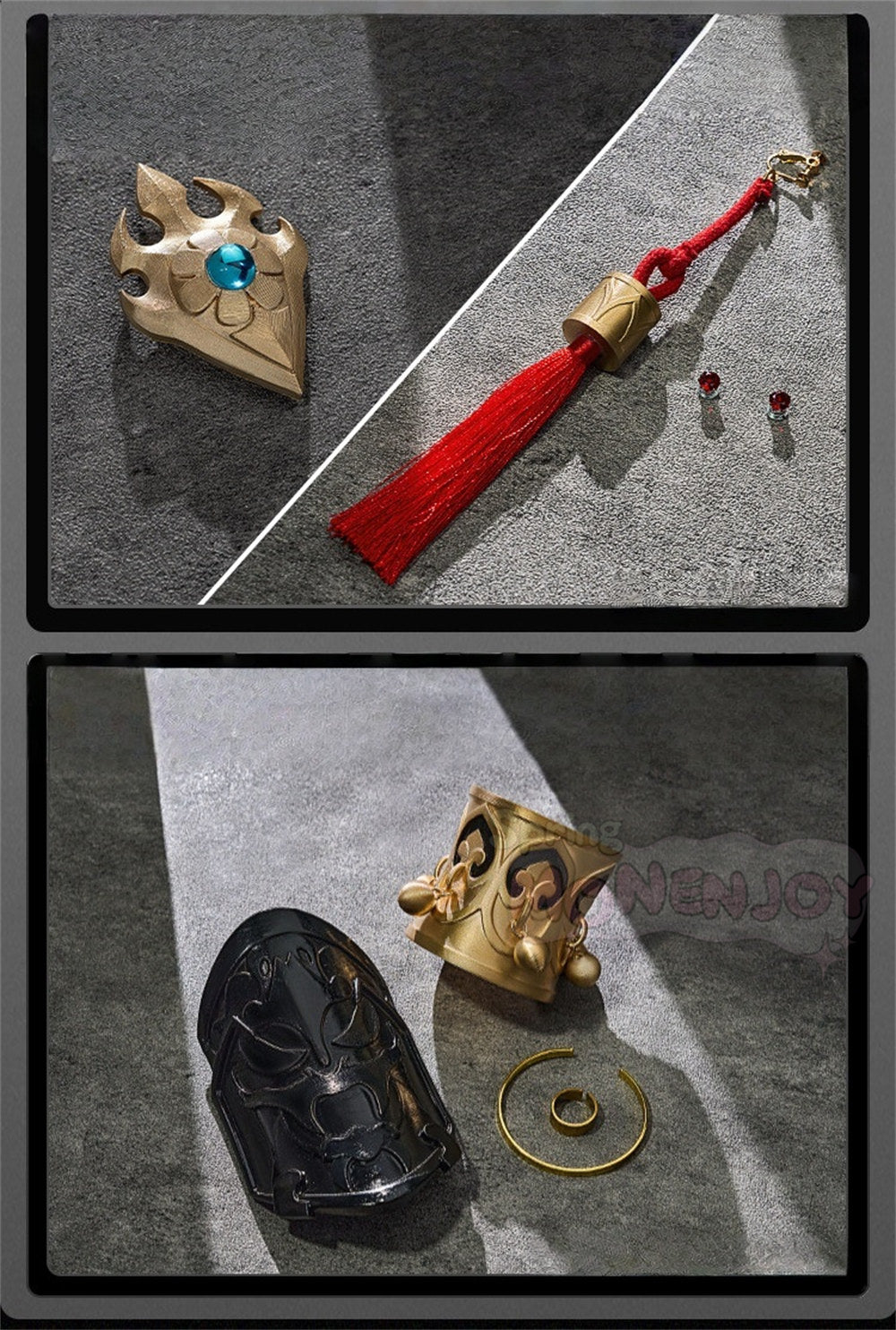 Monenjoy　崩壊スターレイル アッハ 千冶・刃 コスプレ衣装　3dPLA材質パーツ　せんやじん 　コスチューム　イベント舞台対応　ハロウィン MONENJOY