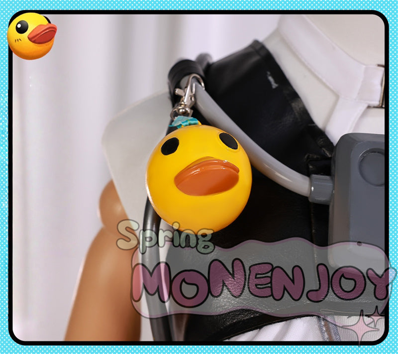 Monenjoy  ゼンレスゾーンゼロ　浮波柚葉 水着 コスチューム　晴天の化け狸　3d樹脂製パーツ＋鞄付　ゼンゼロ/ZZZ　コスプレ衣装