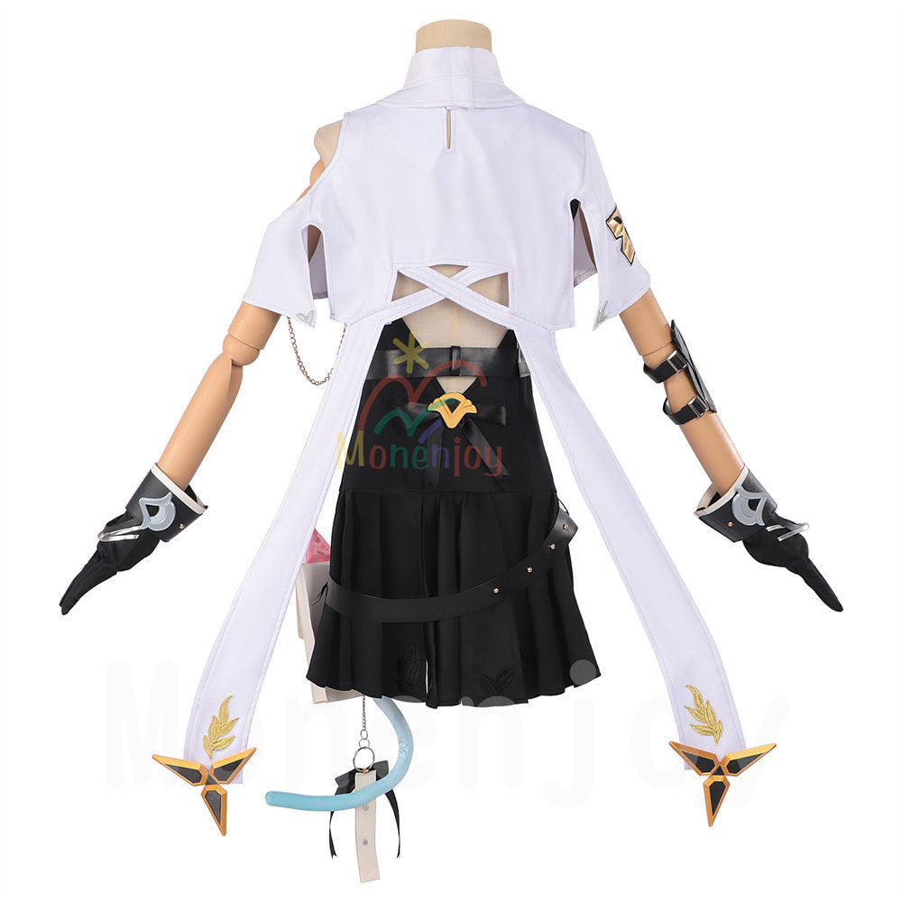 Monenjoy　NTE 　ミント　コスプレ衣装　ネバエバ　コスチューム　イベント　鞄付　ハロウィン舞台対応　ウィッグ追加 MONENJOY