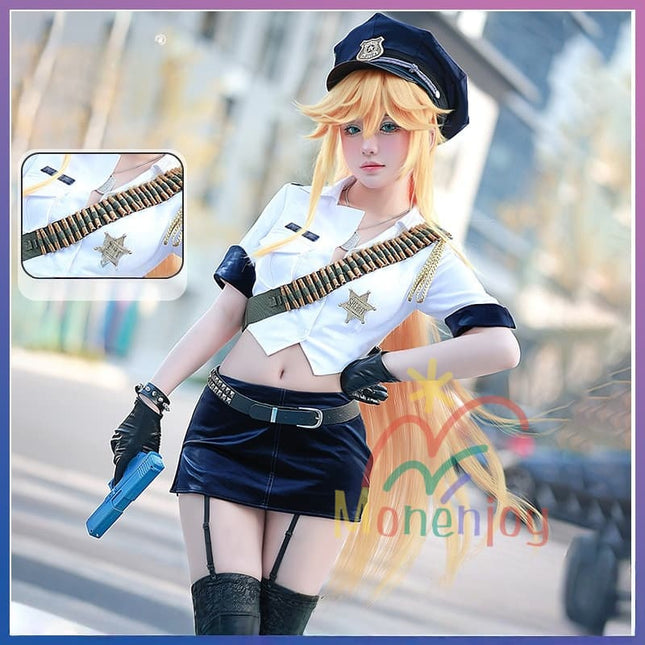 Monenjoy パンティ&ストッキングwithガーターベルト  パンスト姉妹　ユニフォーム コスプレ衣装　 newpsg  NewPSG／#Newパンスト  New PANTY ＆ STOCKING with GARTERBELT