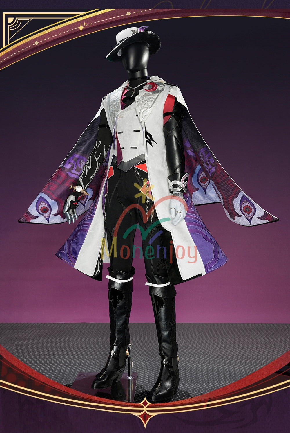 Monenjoy　崩壊スターレイル　不死途 コスプレ衣装　帽子付しなず コスチューム　二相楽園　イベント MONENJOY