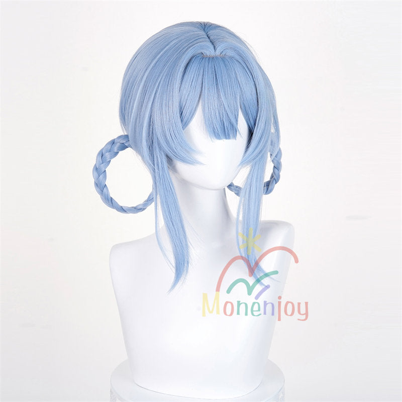 Monenjoy 魔法少女ノ魔女裁判　 橘 シェリー　 かつら 30cm　魔法魔女　　コスプレ　ふんわり　自然感　まのさば ウィッグ　鬘　コスプレ道具