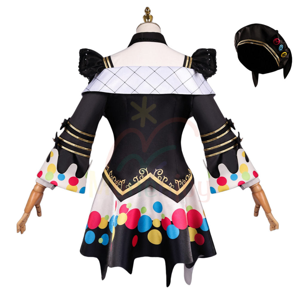Monenjoy 魔法少女ノ魔女裁判 城ケ崎 ノア 　コスプレ衣装　プリント印刷　仮装　まのさば　コスチューム　イベント　 MONENJOY