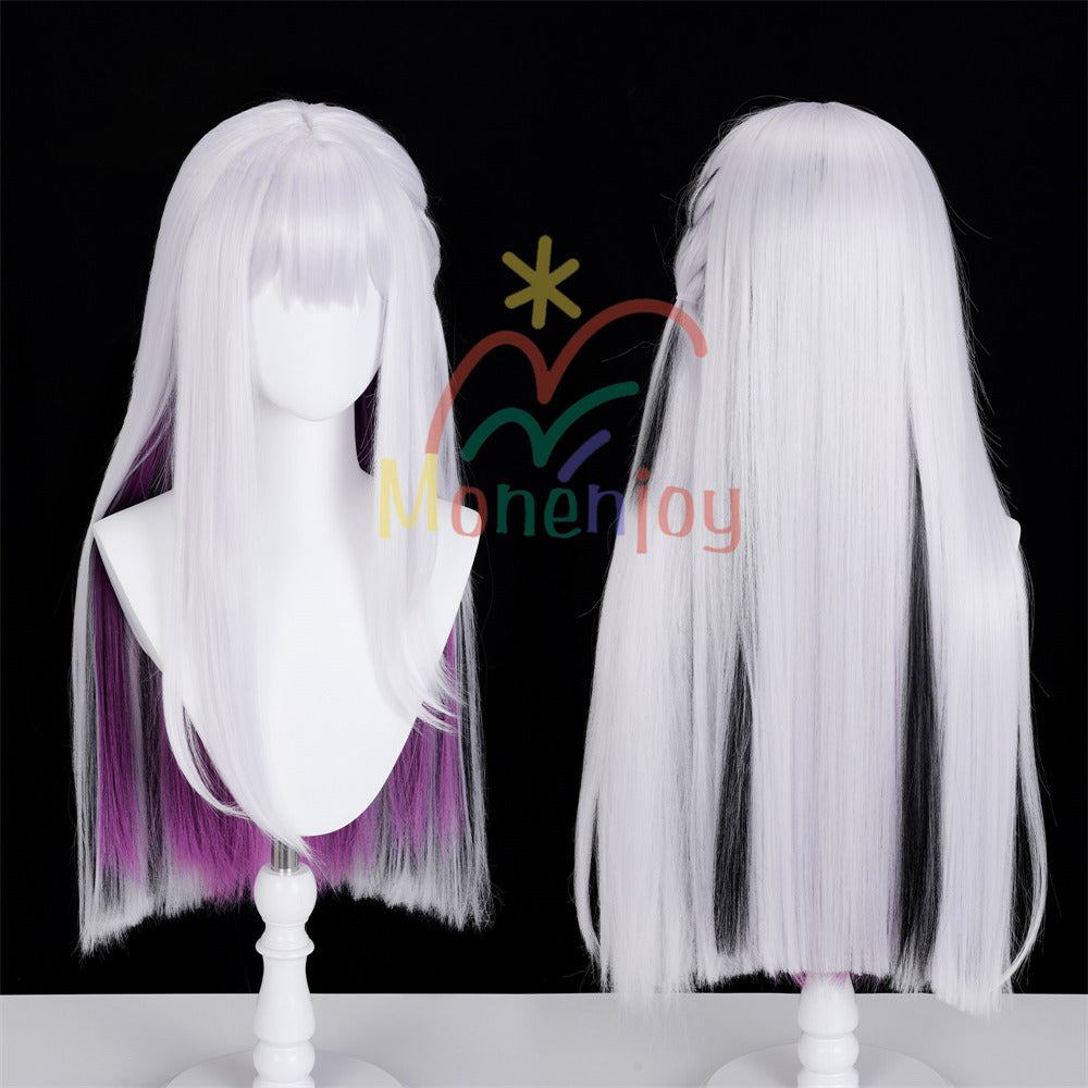 Monenjoy　崩壊スターレイル　 虚照　ウィッグ　70cm　すてら　カツラ　新惑星　自然感　耐熱ウィッグ　二相楽園」仮装 MONENJOY