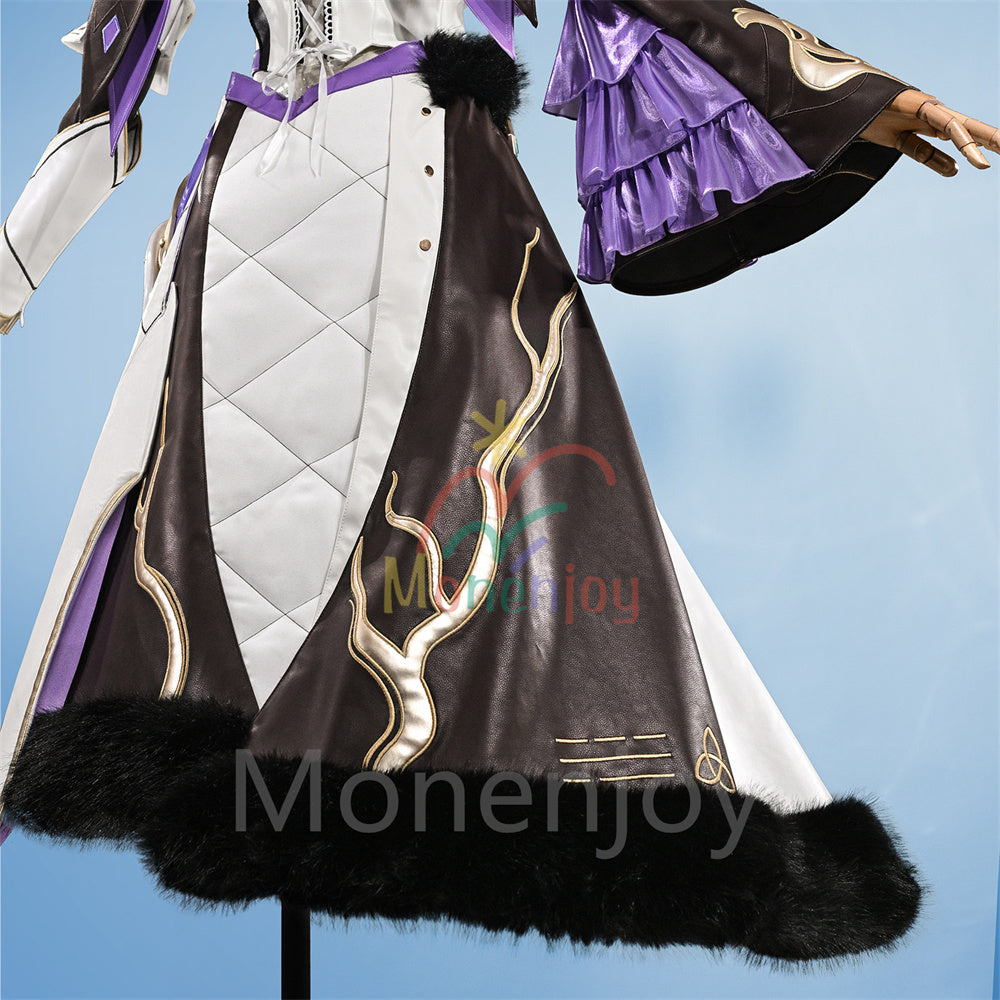 Monenjoy　崩壊3rd エリシア コスプレ衣装　3d樹脂製パーツ　Elysia ピンクの妖精さん コスチューム　異能タイプの物理　仮装 MONENJOY