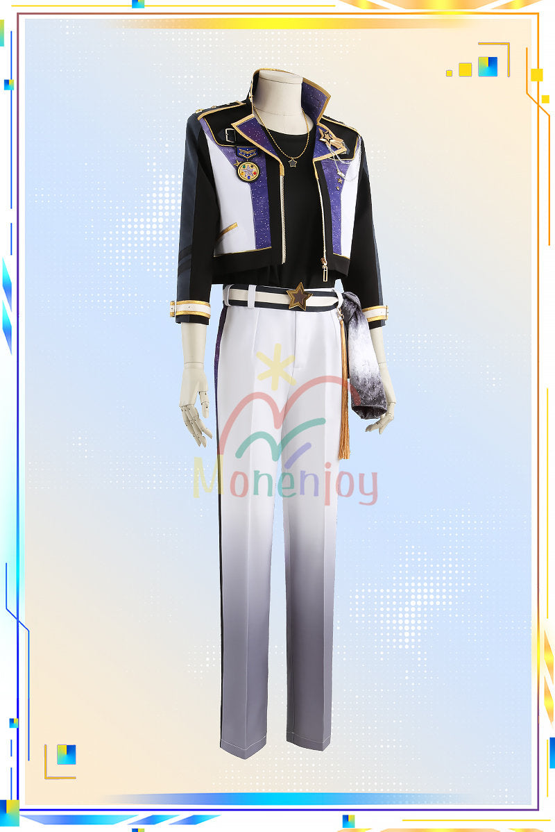 Monenjoy　あんさんぶるスターズ！！風　流星隊の新衣装　守沢千秋／流星レッド　深海奏汰／流星ブルー　南雲鉄虎／流星ブラック　高峯翠／流星グリーン　仙石忍／流星イエロー　隊服　ユニフォーム