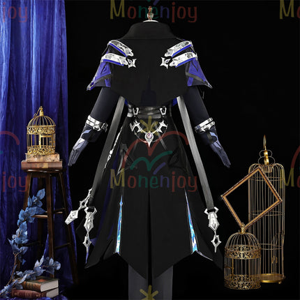Monenjoy　原神 フリンズ　コスプレ衣装　Genshin　ライトキーパー　雷元素　 闇影と灯り　 コスチューム　ナド・クライ　