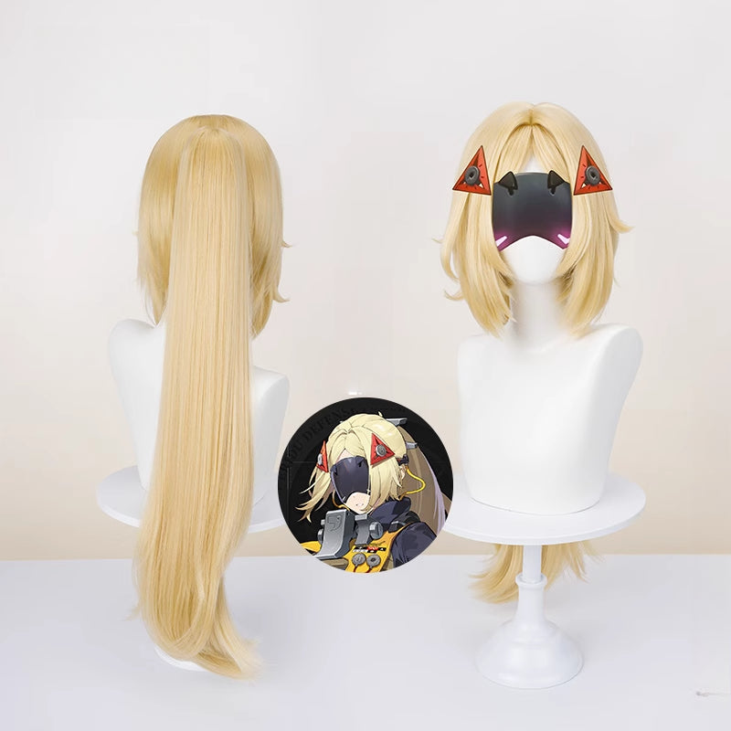 Monenjoy ゼンゼロ トリガー ウィッグ 70cm カツラ コスプレ道具 Monenjoy ゼンゼロ トリガー ウィッグ 70cm カツラ コスプレ道具