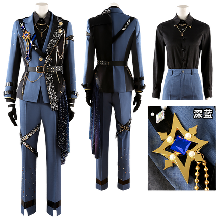 「受注製品」Monenjoy　プロジェクトセカイ×あんさんぶるスターズ 鏡音レンとKAITO 東雲彰人天馬司青柳冬弥神代類漣ジュン守沢千秋瀬名泉逆先夏目 コスプレ衣装　礼服　舞台服 - Monenjoy