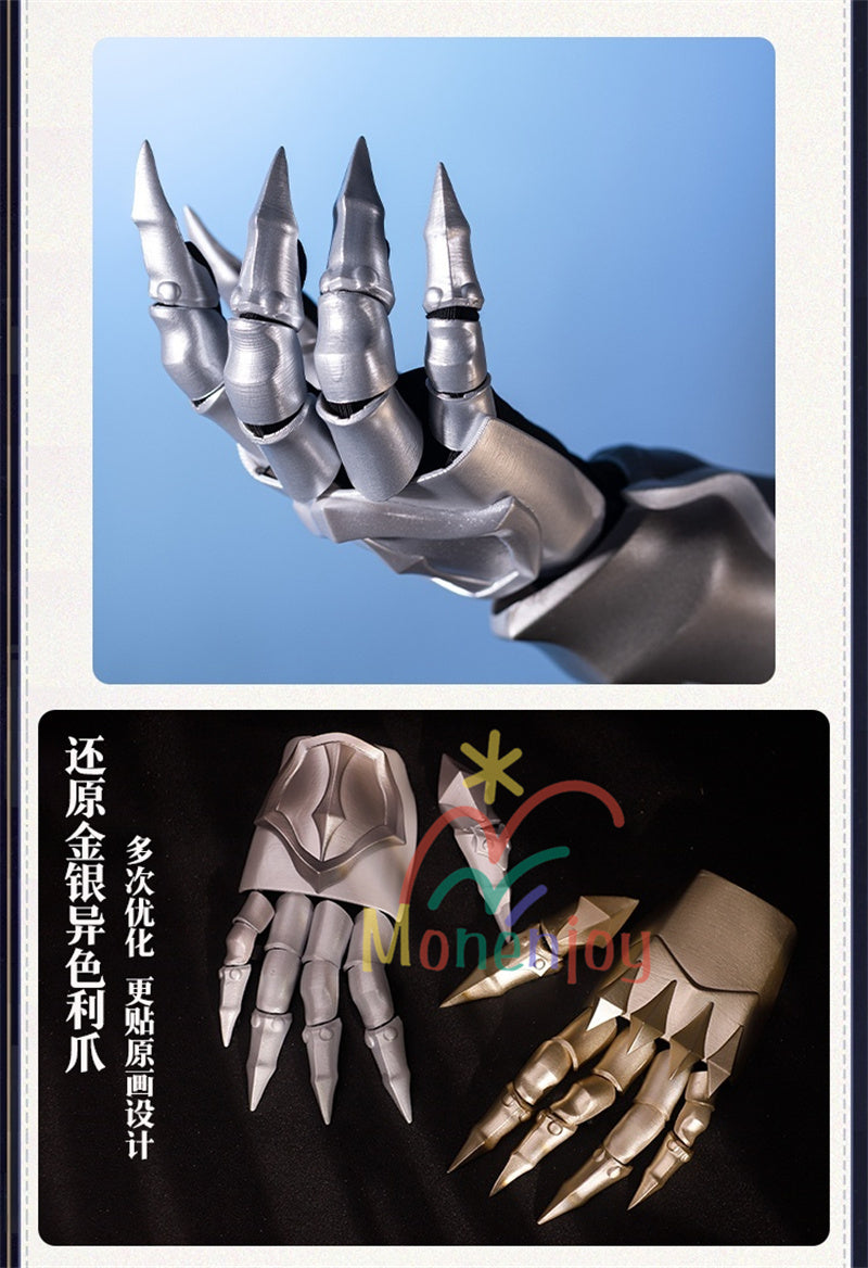 Monenjoy 崩壊スターレイル　フレイムスティーラー　コスプレ衣装　カスライナ　3d樹脂パーツ　暗黒の潮　火種を盗む者　コスチューム