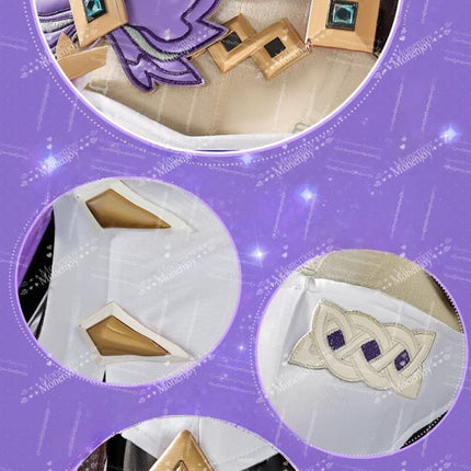 Monenjoy Honkai Impact 3rd Elysia Cosplay Costume Honkai Impact Star Rail Elysia High Quality Specification Event Resin Parts Costume Thirteen Heroes Chasing Fire GS1450 