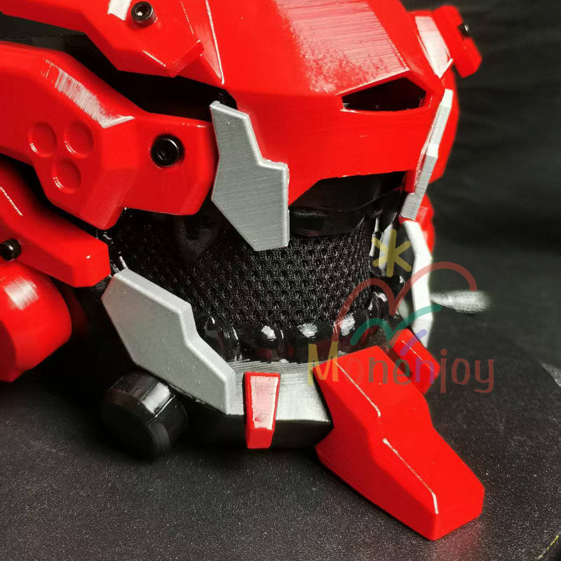 Monenjoy　エヴァンゲリオン　EVA初号機　コスプレ道具　印象マスク　PLA材質　碇シンジ　EVA　エヴァ　仮面　コスプレ道具