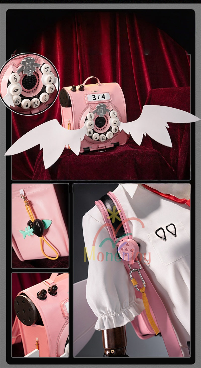 Monenjoy　ゼンレスゾーンゼロ　大天使　千夏　大天使　レミエル ゼンゼロ　千夏蕾咪　バーチャルアイドル　コスプレ　ChinatsuRemiel　コスプレ衣装 拡声器スピーカー+鞄追加