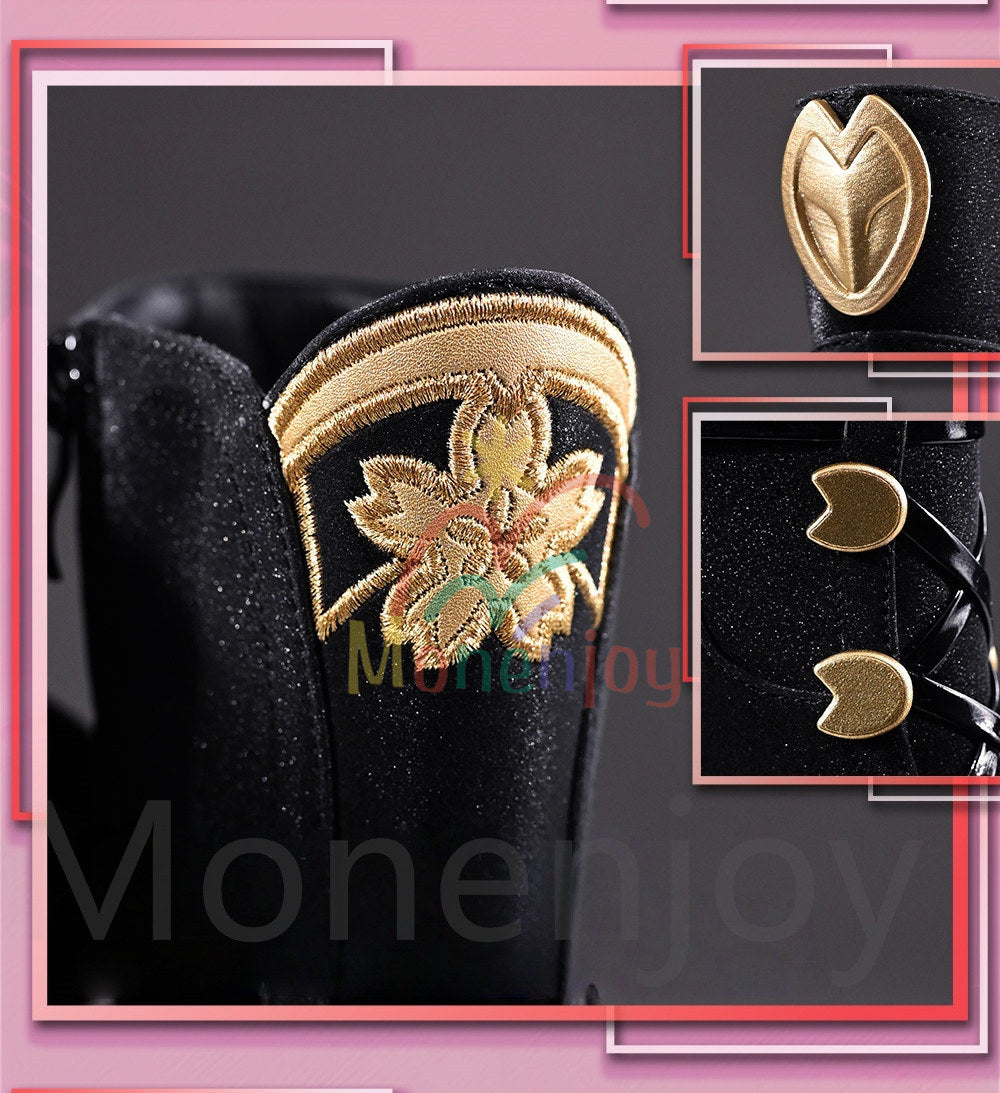 Monenjoy　崩壊スターレイル 緋英 ブーツ　シューズ　靴　底9cm　ひえい　コスチューム MONENJOY