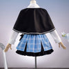 納品　Monenjoy　魔法少女ノ魔女裁判　まのさば 　橘 シェリー　コスプレ衣装　 名探偵　スカート　ユニフォーム　鞄＋帽子付 MONENJOY