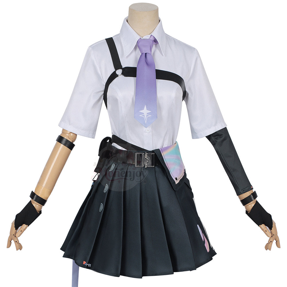 MoMonenjoy NTE 異能者・零 女の子 制服 コスプレ衣装 ネバエバ コスチューム 仮装 イベント・舞台対応 MONENJOY