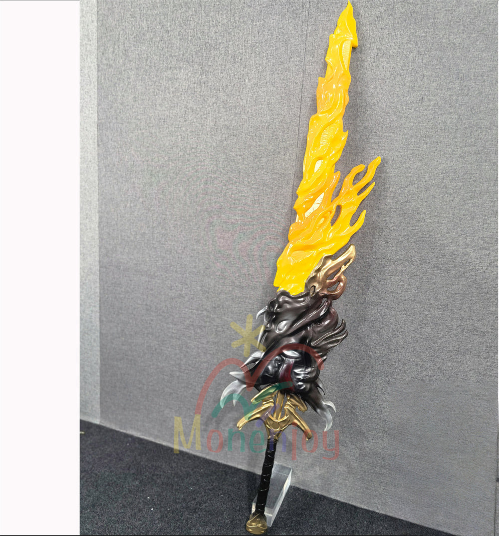 Monenjoy　アークナイツ　チョンユエ　剣モデル　140cm　止戈　PLA＋PVC材質　コスプレ道具　重岳　武器モデル　レプリカ　 MONENJOY