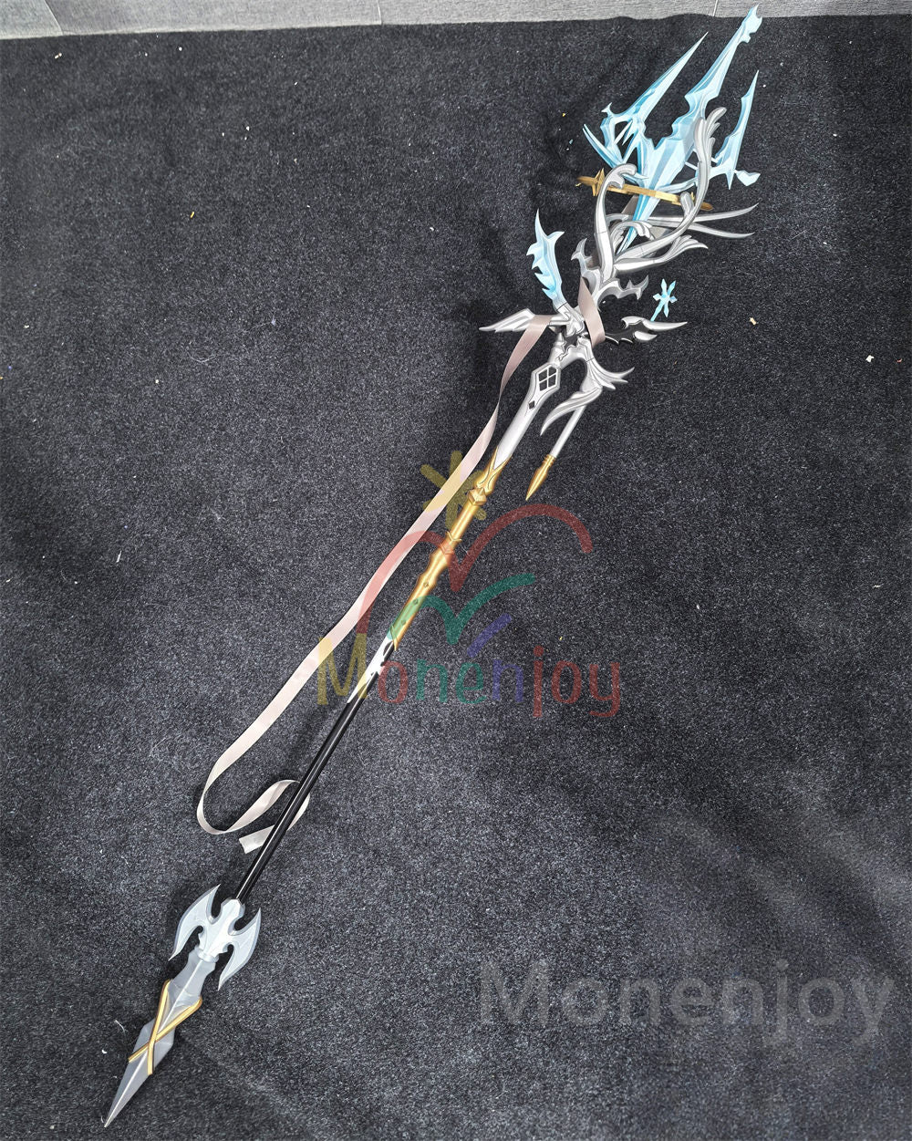 Monenjoy　アークナイツ　ネクラス　長柄武器モデル　晶化の信念 コスプレ道具　イベント　死芒 Necrass　レプリカ　音律聯覚特別モデル イベント舞台対応 Monenjoy