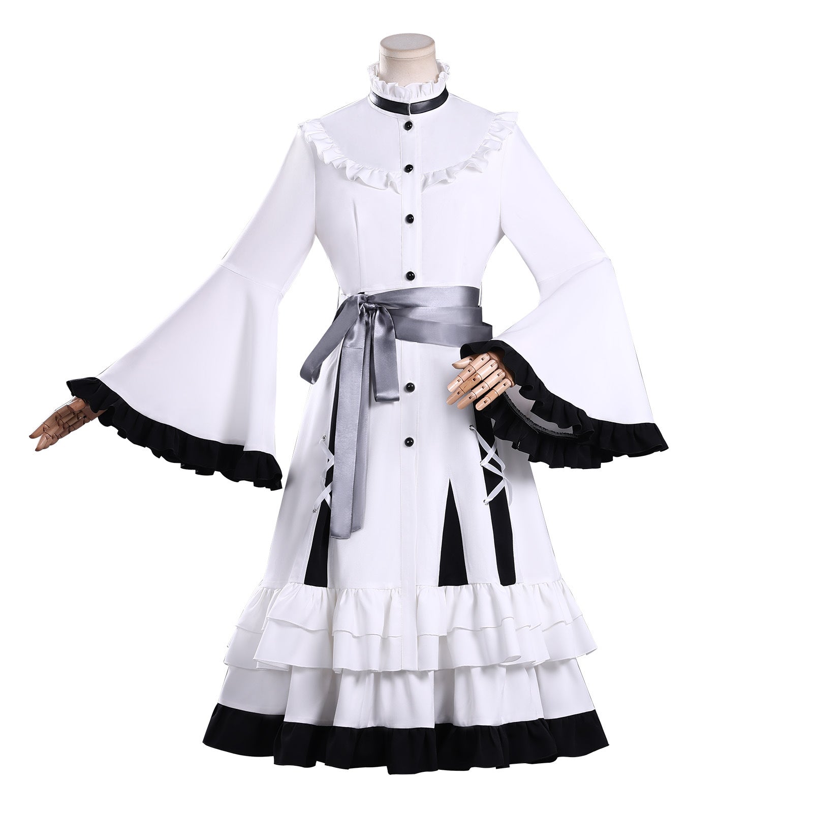 Monenjoy 魔法少女ノ魔女裁判　氷上メルル　コスプレ衣装　ドレス　ワンピース　ハロウィン｜まのさば MONENJOY