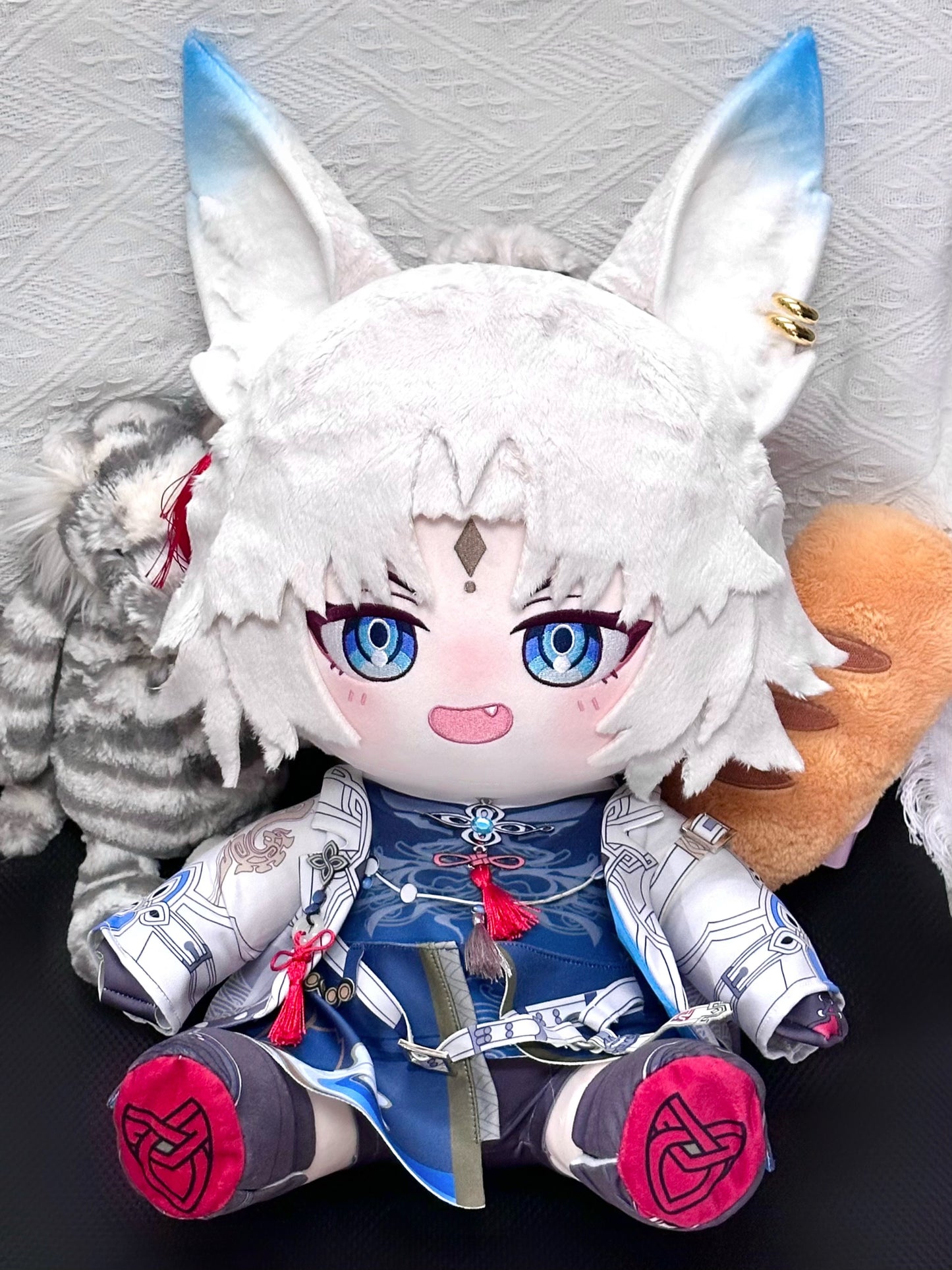 Monenjoy "Haikyu Star Rail" Hishou Body Pillow-Shaped Cotton Doll, 40cm, Gift, Accessories, Dress-Up, Made-to-Order, Handmade in China 